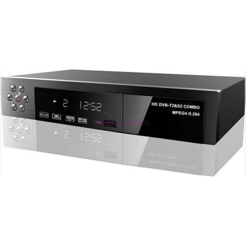 20pcs Satellite receiver HD Digital DVB T2+S2 TV Tuner Receivable MPEG4 DVB-T2 TV Receiver T2 Tuner Support bisskey