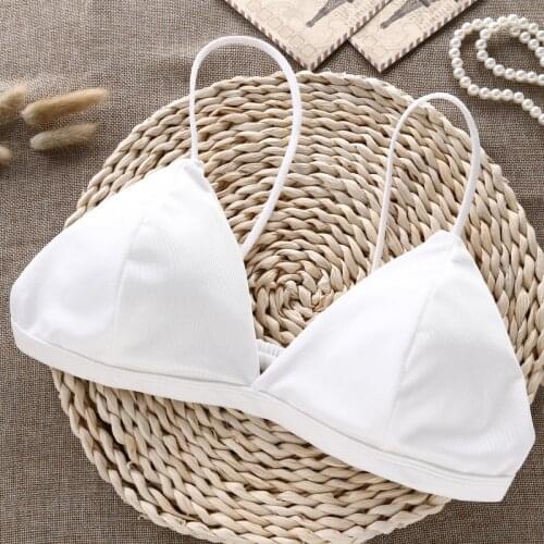 Comfortable Wire Free Underwear Women Bra New Elegant Small Straps Bras Sexy Fashion Lingerie Lady Seamless Movement Bralette