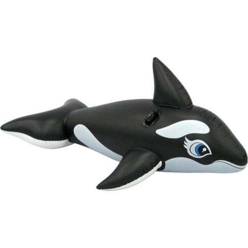 Spring and Summer Water Park Inflatable Swimming Circle Mounts Water PVC Whales Surfing Toy For Children and Adult