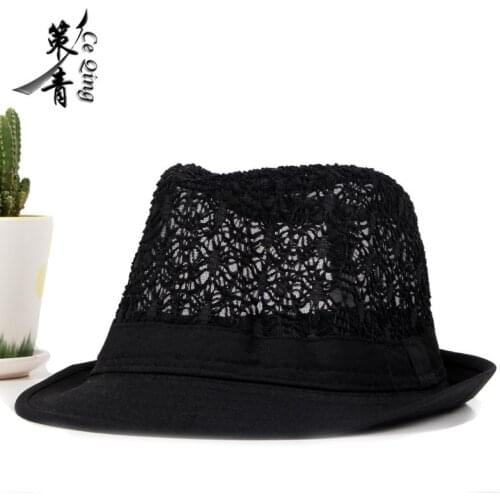 Spring and summer breathable mesh Hat New Korean mens top hat womens candy beach sun visor sunscreen curling hat