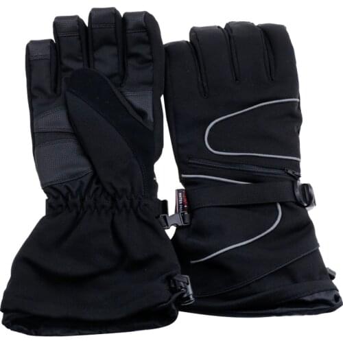 RUNATURE Winter Men Women Ski Gloves with Zipper Pocket for Snowboarding Hiking Cycling Skiing