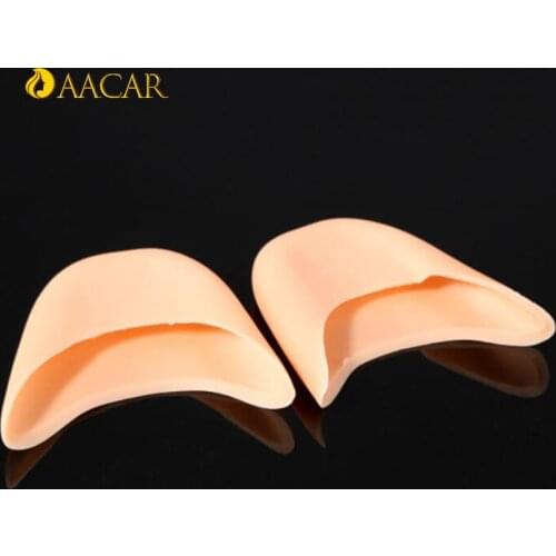 1Pair Forefoot Toe Dance Pads Protect Breathable Nude Pro Silicone Gel Ballet Pointe Shoes