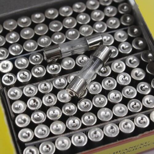 100PCS/BAG Glass fuse 5*20 5A 250V High quality Fuse glass