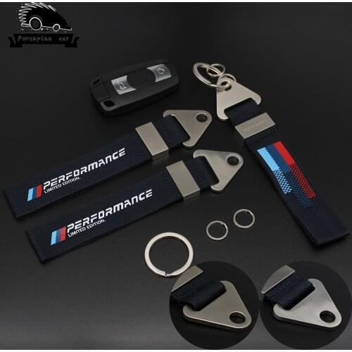 Preformance Motorsport key ring keychain Car Styling for bmw M 1 2 3 5 7 X1 X3 X5 X6 E39 E50 Z4 E46 E39 E60 E90 E36 F30 F10 G20