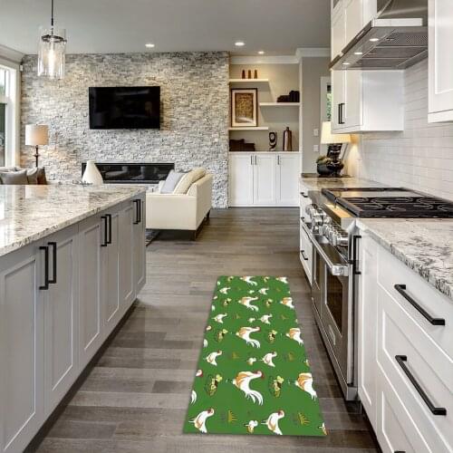 Chicken Rooster Door Mat for Living Room Non-Slip Floor Mat Kitchen Carpet Home Decor Doormat Kitchen Rug Carpet for Living Room
