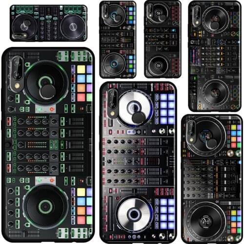 Electronic Music DJ Controller Mixer For Huawei P20 P40 P30 Pro Mate 20 Lite Nova 5T P Smart 2019 2021 Case For Honor 10i 9X 8X