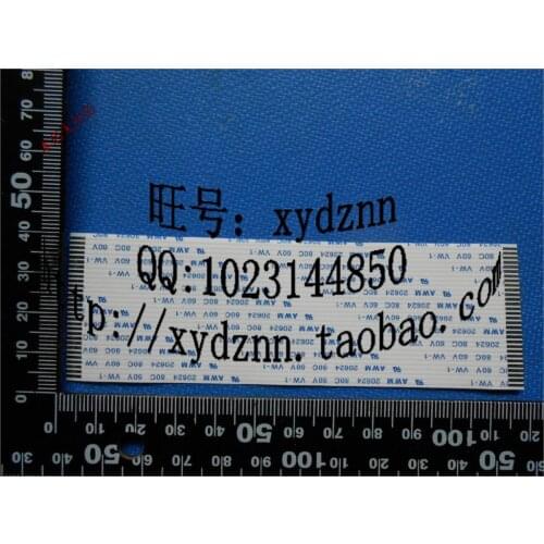 FFC 1.25pitch 40pin 120mm long type A Flexible Flat Cable For TTL LCD DVD Computer Printer AWM 80C 60V VW-1