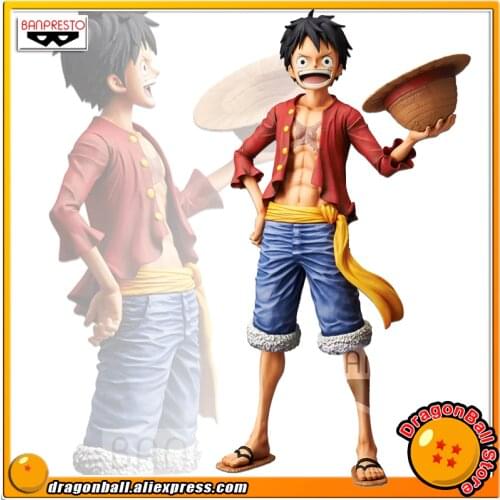 Japan Anime "ONE PIECE" Original Banpresto Grandista nero Collection Figure - Monkey D. Luffy