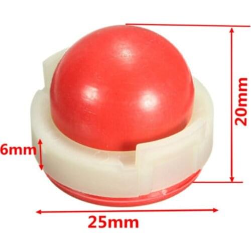 2pcs Red Carburetor Oil Primer Bulb Cup For Briggs & Stratton 694394 494408