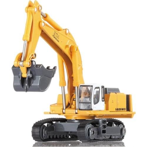 Hot 1:87 excavator alloy model,metal engineering model toy,simulation childrens gift collection ornaments,free shipping