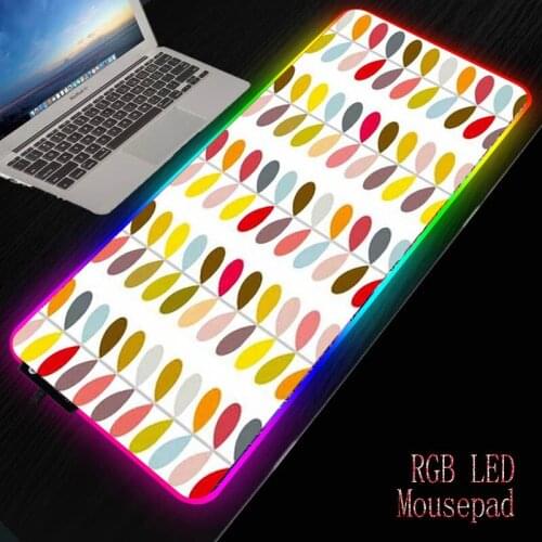 MRGBEST Hot Sell Extra Large Mouse Pad Abstract Colorful Gaming Mousepad Anti-slip Natural with Locking Edge Gaming Mouse Mat