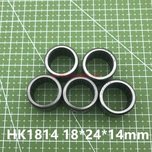 2019 Rushed New Hk1814 Drawn Cup Caged Needle Roller Bearings ,wtih Seal The Size Of 18 *24*14mm For Apr125-2 Gpr125 Cafe125