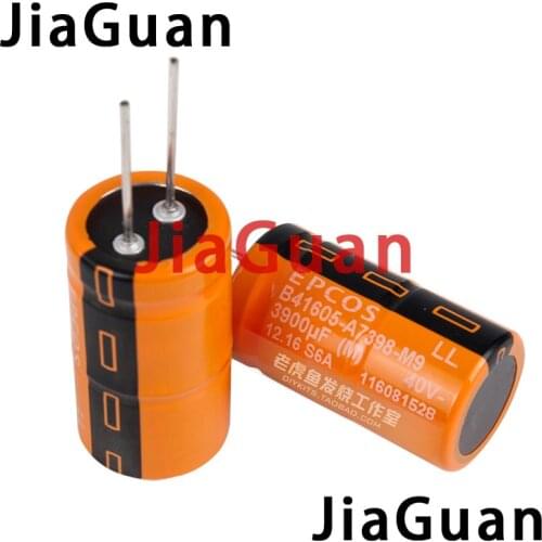 2PCS NEW Hungary EPCOS B41605 40V 3900UF 22X40MM LL 40V3900UF B41605-A7398-M9 3900UF/40V DAC 3900UF40V