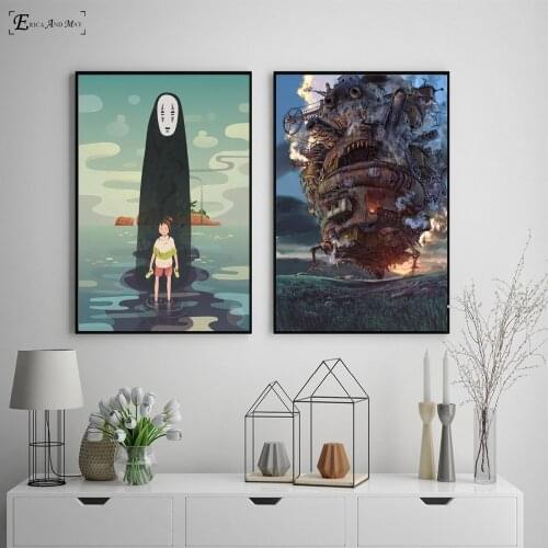Mijadzaki Anime Kids Cartoon Posters and Prints Wall art Decorative Picture Canvas Painting For Living Room Home Decor Unframed