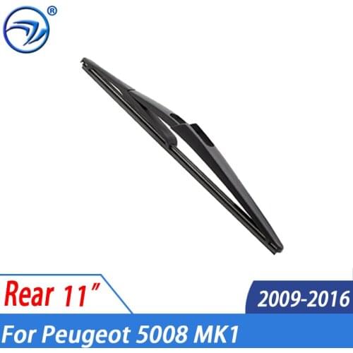 Wiper 11" Rear Wiper Blade For Peugeot 5008 MK1 2009- 2016 2015 2014 2013 2012 2011 2010 Windshield Windscreen Rear Window