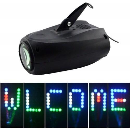 Music control Led stage Effect lighting Sound Active 64 LEDs RGB DJ Disco Light Laser Lamp Party Projector Bar Wedding Lighting