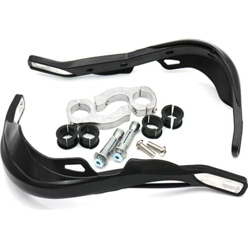 Universal 1'' 7/8'' 1 1/8'' Black Brush Hand Guard Handguards For Kawasaki Honda Yanaha suzuki KYM Dirt bikes ATVs