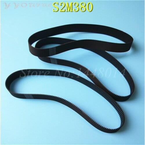 Printer O ring carriage timing belt Mimaki JV33 CR belt Y small motor belt 380-S2M JV33 JV22 JV3 JV4 JV5 JV34 TS3 Xuli 15mm