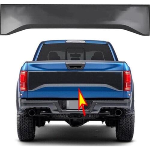 High Quality Raptor Style Rear Door Trunk Tail Gate Panel Protector Cover For Ford F150 2015 2016 2017 / 2018 2019 2020