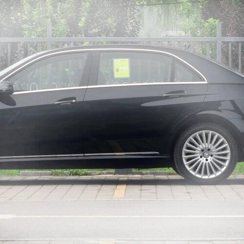 W212 High Quality Chrome Accessories Car Door Abs Cover Trims Molding For Mercedes Benz 2014 2015 From Musion