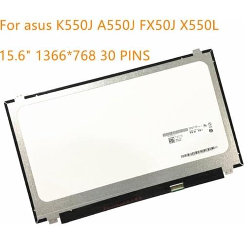 15.6" Laptop lcd screen for asus K550J A550J FX50J X550L B156XW04V.8 B156XTN04.5 LTN156AT37 N156BGE-E32 1366*768