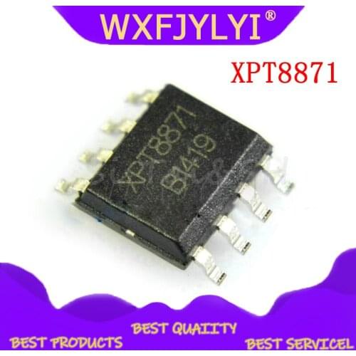 10pcs/lot New XPT8871 8871 SOP-8 Class AB 5 w power amplifier distortion audio power amplifier block