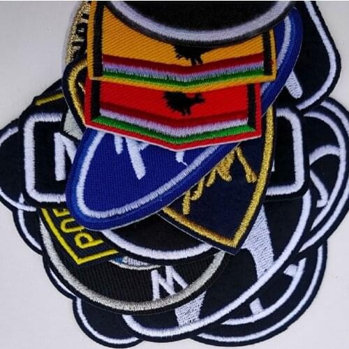 16pcs Car brand Logo Patche iron for Clothing Jackets DIY Sew on Ironing Embroidery Patch Appliques for T Shirt hat badge Decor