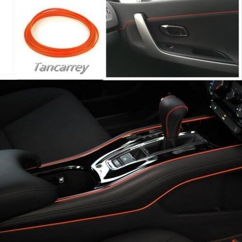 5m Car Interior Decoration MOULDING Accessories FOR bmw e60 kia sportage 3 haval h6 granta lada duster renault bmw e46