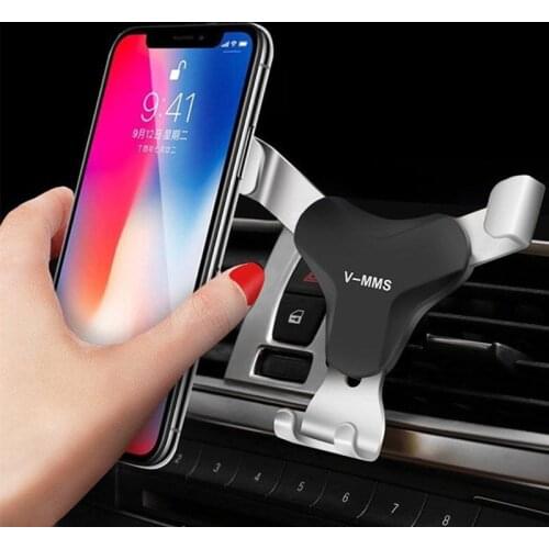 Car Holder For Phone In Car Air Vent Mount Clip Mobile Holder No Magnetic Cell Phone Stand Support Smartphone voiture