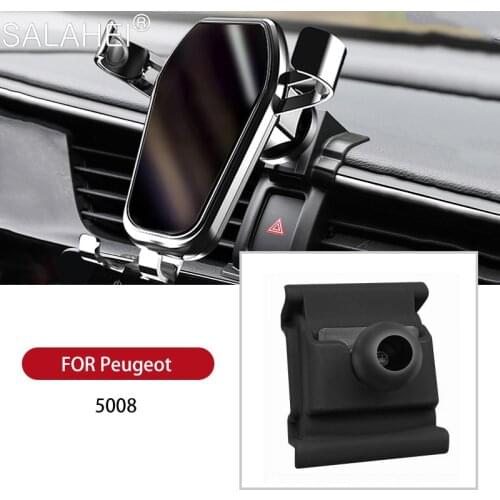 Car Mobile Phone Holder For Peugeot 5008 Air Vent Magnet Mount Mobile Phone GPS Support Smartphone Stand Accessories Interior