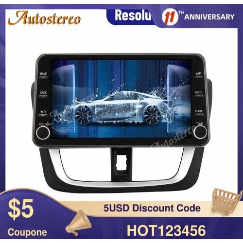 11.8" MAX-PAD Android 9.0 4+64G Car Multimedia player For Toyota Vios 2014 15-2017 Car GPS Navigation Headunit Auto Radio Stereo