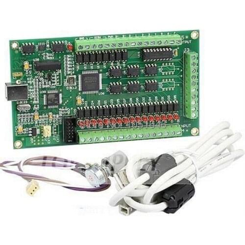 Free Shipping, 3 Axis CNC USB Card Mach3, usb motion card, 200KHz Breakout Board Interface for CNC Machine Windows2000/XP/Vista