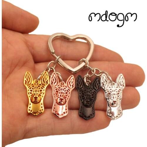 Rat Terrier New Fashion Dog Animal Cute Gold Silver Plated Keychain For Bag Car Women Men Girls Boys Love Jewelry K165
