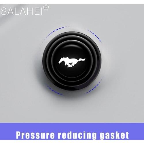 Car Hood Decoration Sticker Soundproof Buffer Anti-collision Shock Protection Gasket For Ford Mustang 2018 2015 2014 Accessories