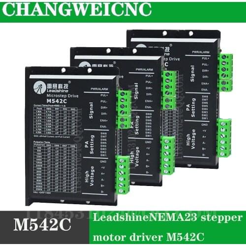 Leadshine M542C Stepper Motor Driver, engraving machine hybrid servo motor Driver and CNC machine servo motor Driver