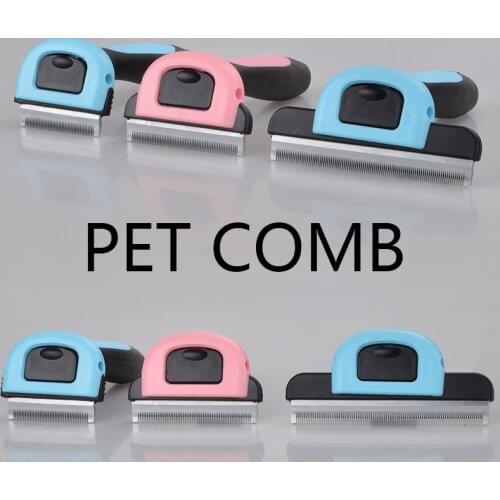Dropshipping Combs Dog Hair Remover Cat Brush Grooming Tools Detachable Clipper Attachment Pet Trimmer Combs for Cat Pets Supply