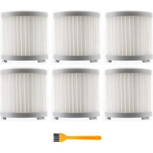 7Pcs HEPA Filter for JIMMY JV51/53 Handheld Cordless Vacuum Cleaner HEPA Filter Gray Replacement Filter