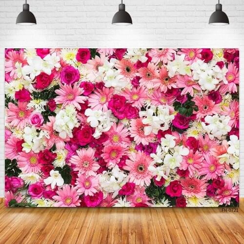 Wedding Decor Background Rose Flower Baby Shower Newborn Birthday Party Loves Portrait Photography Backdrops For Photo Studio