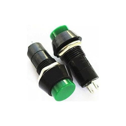HOT NEW Power switch Power button Round head button Return automatic switch PBS-11A 12mm 2PIN