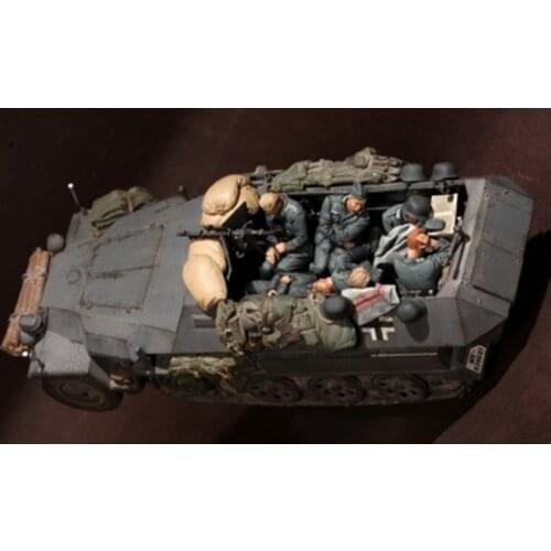 Resin soldier 6-person kit model 1:35