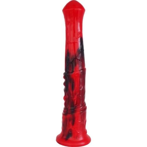 NNSX Super Long Animal Dildo Silicone Colorful Fake Penis Sex Toys Extended Body Massager For Gay Female Anal Plug Masturbation