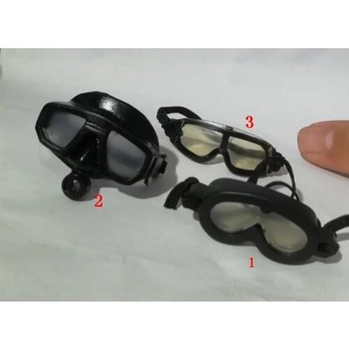 1/6 Goggles Diving Frog Sea Female Soldier Accessories Goggles Anti-drug Soldier-suitable For 12 Inch Body