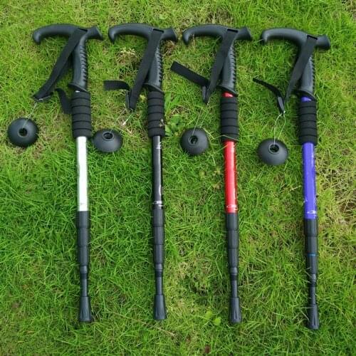 1/2Pcs Nordic Walking Poles Adjustable Trekking Poles Telescopic Scandinavian Walking Sticks Anti Shock Hiking Stick Hiking Hot