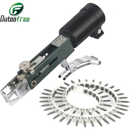 Upgrade Automatic Chain Nail Gun Adapter Screw Gun for Electric Drill Woodworking Tool Cordless Power Drill