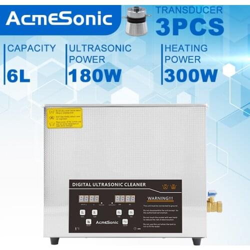 Professional 2L Portable Touch Controllable Electric Ultrasonic Cleaner Machine with Digital Timer and Heater for Parts Jewelry