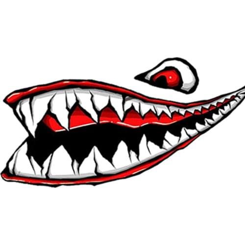 Motorcycle Sport Sticker Shark Decal For Vespa GTV GTS LX Sprint 50 125 200 250 300 300ie