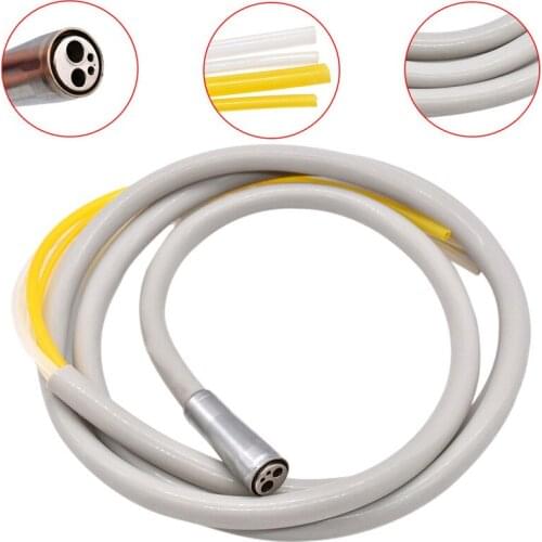 4 Holes Dental Handpiece Connector Hose Tubing for 4 Hole Handpiece Dentist Tools Air Turbine Motor Handpiece