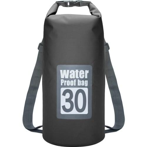 30L Waterproof Swimming Bag Storage Dry Sack Bag For Canoe Kayak Rafting Outdoor Sport Swimming Bags Travel Kit Backpack