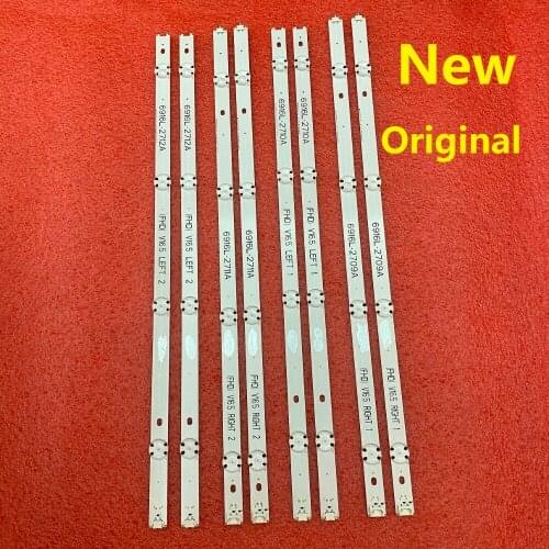 8 PCS/set LED backlight strip for LG 49LJ510M 49LJ58300W 49UH603V 49UH620V 49LW340C 49LW340H 49LF5400 49UH610V 49LH570V 49LH590V