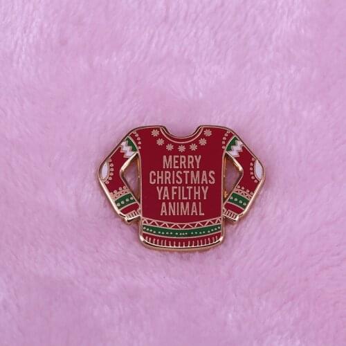 Sweatshirt Christmas gift badge